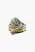 Fringed belt, Ecru multi, webstill