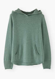 Relaxed hoodie, Dusty jade, webstill