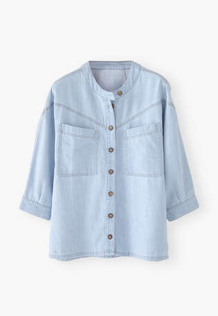 Utility blouse, Light wash, webstill