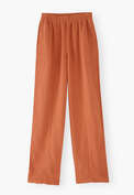 Relaxed trousers, Red orange, webstill