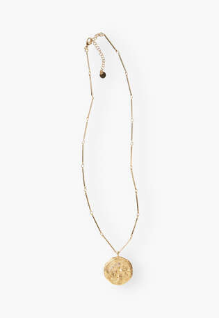 Pendant necklace, Gold, webstill