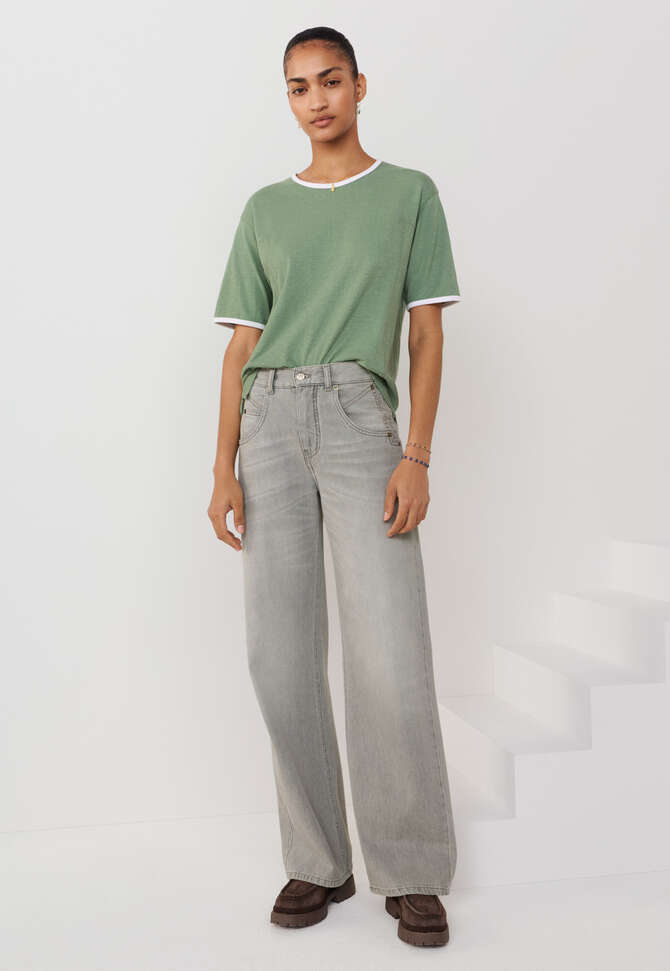 Jersey T-shirt, Eucalyptus, completeTheLook