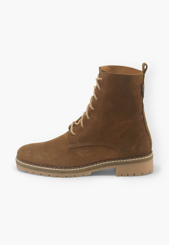 Lace-up boots, Tawny brown, completeTheLook