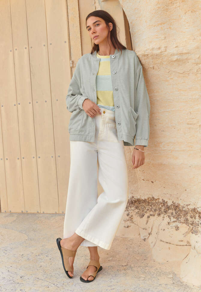 Jersey jacket, Pale duck-egg, completeTheLook
