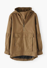 Overhead jacket, Brown taupe, webstill