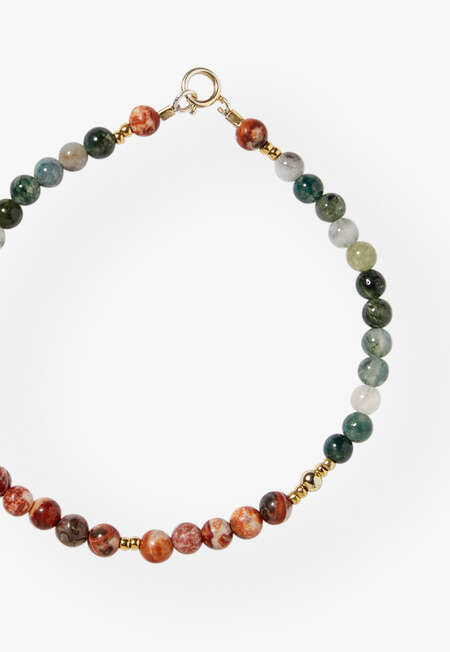 Beaded bracelet, Jade multi, completeTheLook