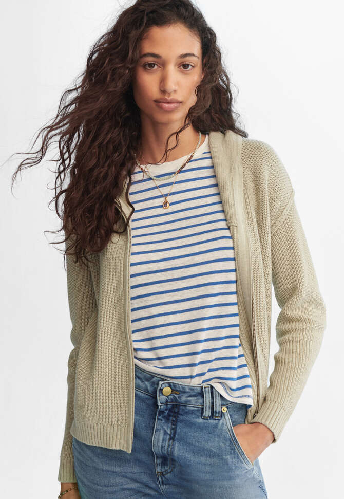 Striped t-shirt, Cobalt, completeTheLook