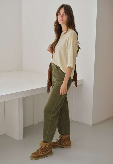 Drop-shoulder top, Off-white, completeTheLook