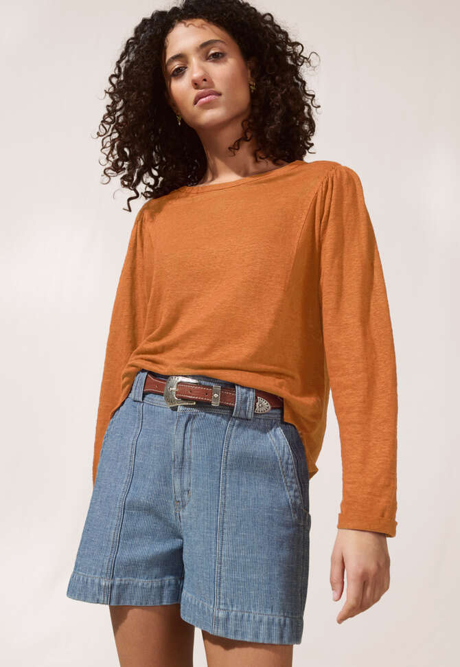 Long-sleeve top, Apricot sun, completeTheLook