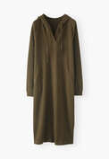 Sweatshirt dress, Forest green, webstill