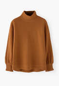 High-neck sweatshirt, Copper, webstill