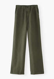 Wide-leg trousers, Forest green, webstill