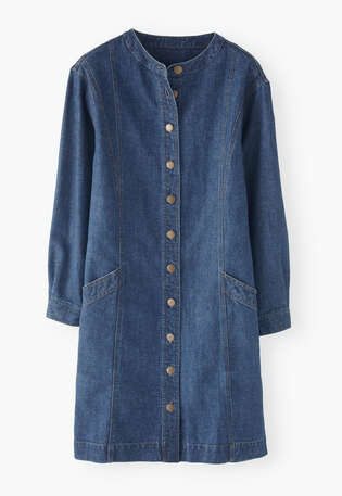 Indigo dress, Dark denim, webstill