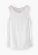 Jersey vest, White, webstill