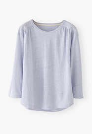 Round-neck T-shirt, Lilac, webstill