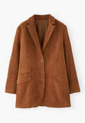 Oversized blazer, Rust, webstill