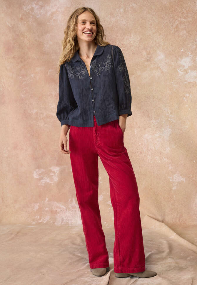 Embroidered blouse, Midnight, completeTheLook