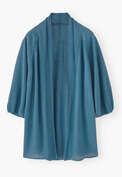 Cocoon cardigan, Cerulean, webstill