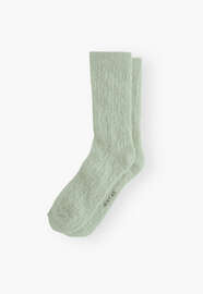 Lace socks, Light green, webstill