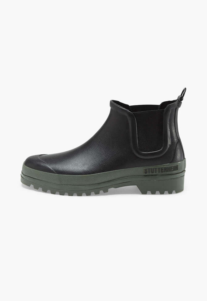 Rain boots, Olive black, completeTheLook