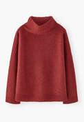 High-neck sweater, Red flame, webstill