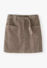 Short cord skirt, Soft mink, webstill