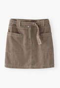 Short cord skirt, Soft mink, webstill