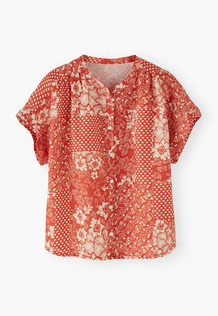 Printed shirt, Scarlet, webstill