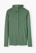 Button-through top, Jade, webstill