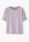 Boxy T-shirt, Lilac mist, webstill