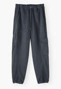 Cargo trousers, Grey blue, webstill