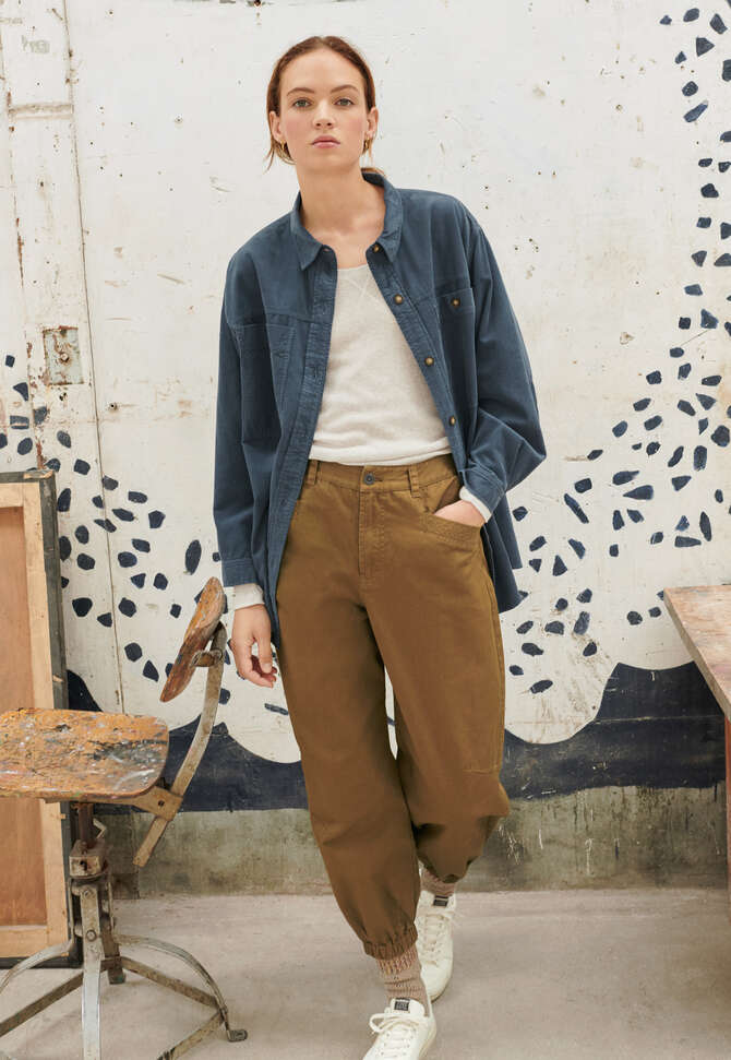 Utility shirt, Soft petrol, completeTheLook
