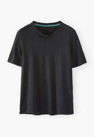 Jersey T-shirt, Black, webstill