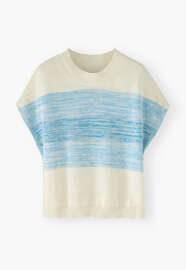 Striped sweater, Ecru sky, webstill