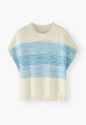 Striped sweater, Ecru sky, webstill
