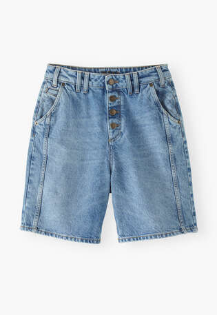 Denim shorts, Light wash, webstill