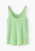 Scoop-neck vest, Mint green, webstill