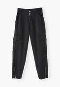 Cargo trousers, Black, webstill
