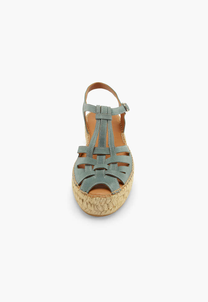 Flatform espadrilles, Denim, completeTheLook