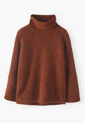 High-neck sweater, Rust, webstill