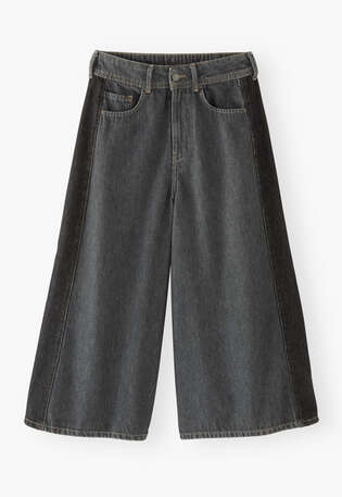 Denim Culottes, Grey wash, webstill