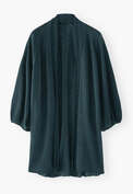 Cocoon cardigan, Dark teal, webstill