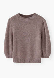 Flecked sweater, Grey smoke, webstill