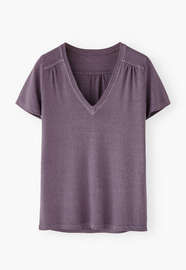 V-neck top, Heather, webstill