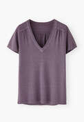 V-neck top, Heather, webstill