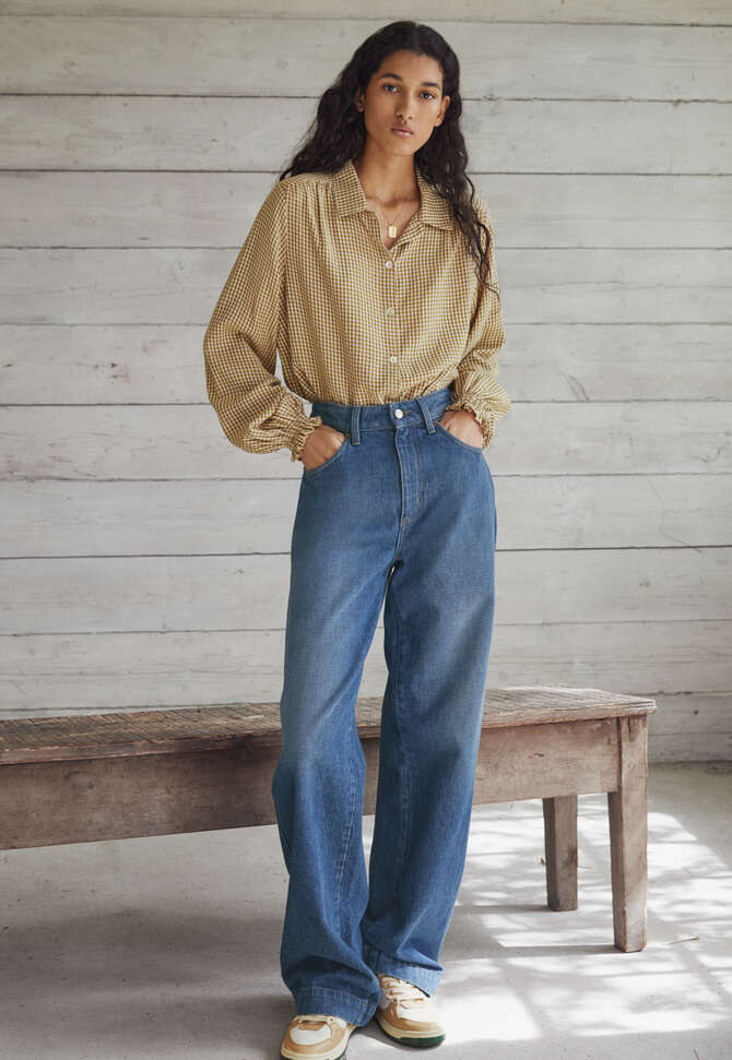 Boyfriend jeans, Dark wash, completeTheLook