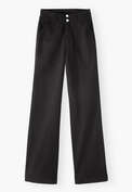 Flared trouser, Washed black, webstill