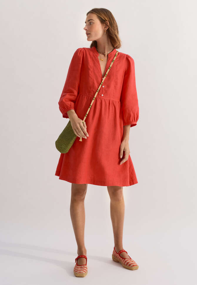 A-line dress, Bright chilli, completeTheLook