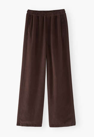 Slouchy trousers, Espresso, webstill