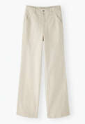 Flared trouser, Ecru, webstill